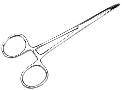 Garosa Morsetto Dritto pinzette, Acciaio Inossidabile Animali Domestici Cani Gatti Pinzette per dell'orecchio Forbici Morsetto Cesoie da tiro Pinza Accessori per Trimmer per