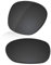 LenzReborn Verres polarisés de rechange pour lunettes de soleil Oakley Garage Rock OO9175, Noir foncé – polarisé, taille unique