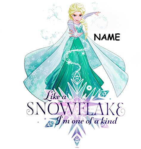alles-meine.de GmbH großes - XL - Fensterbild - die Eiskönigin - Frozen - inkl. Name - 38 cm - statisch haftend - selbstklebend + wiederverwendbar/Sticker Fenstersticker Au..