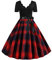 EFOFEI Femme Robe noël Femme Robe Manche Noel Robe de Chambre Noel Robe Sexy Femme Enceinte Robe de Noel Femme Longue Rouge XL
