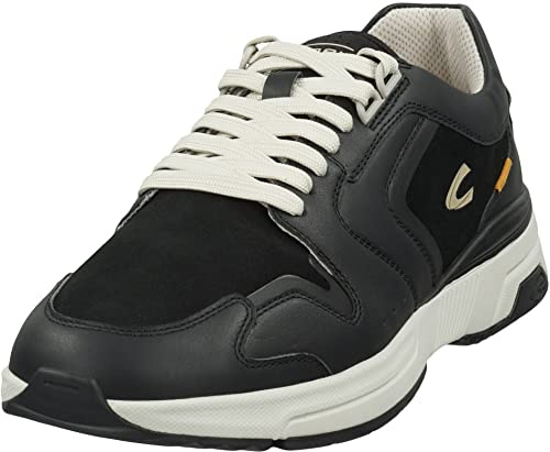 camel active Herren Move Sneaker, Black, 43 EU