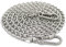 HYIKOW Kaubeständige Metall-Hundekettenleine, Verchromt Metall-Leine, Hochleistungs-Hundekette Leine, Robuste Hundeleine Trainingsleine eignet für Alle Größe Hunde,4mm,3m