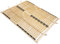WOODRAM Lattenrost Profi-Frame Slim 200x200cm für Bett I Hochwertiger Bettgestell 56 Gebogene Birken I Lattenroste Holzlatten Klappbar Bestimmt für Feder- sowie Schaummatratzen. (DUAL, 200x200)