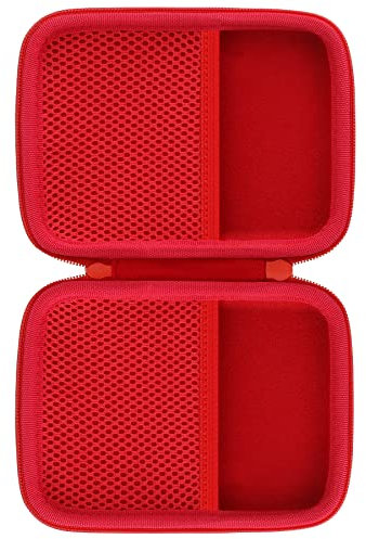 Aenllosi Hart Tasche Hülle für VTech Kidizoom Video Studio HD Kinderkamera, Nur Tasche(rot)
