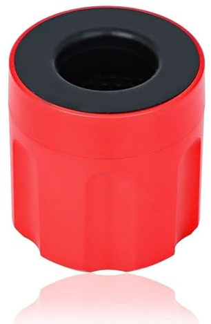 Filtro de aire de humo personal para fumar fácil exhalación, purificador de aire portátil para la oficina en el hogar, el coche, protege pasivo de segunda mano, accesorios de fumar para fiestas (rojo)
