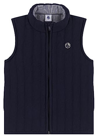 Petit Bateau Blouson Mixte Enfant, Bleu Smoking, 4 ans