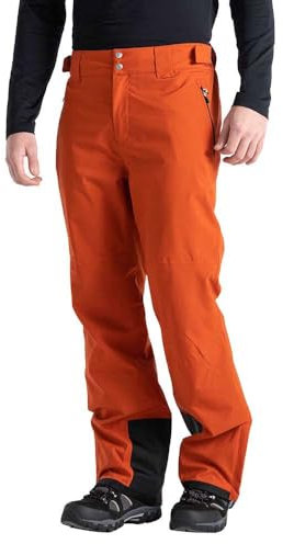 Dare 2b Recycelte, wasserdichte Herren-Skihose, atmungsaktive Hose mit ARED-Technologie, verstellbare Hosenträger, Schneegamaschen und Reißverschlusszwickel