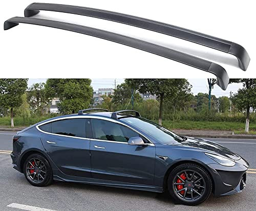 Dachträger aus Aluminium Dachträger-Querstangen für Tesla Model 3 2020 2021 2 Stücke