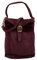 SH Leder Vintage Damen Handytasche Umhängetasche Multifunktion Handtasche Schultertasche aus Premium Rindsleder Echtleder Verstellbarer Schultergurt Handy bis 7 Zoll 14x18cm Nina G434 (Bordeaux)
