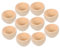 NAMOARLY 10pièces Bols Bois Non Fini Petits Lot De Bols Miniatures Bois Brut Pour Décoration Diy Et Artisanat