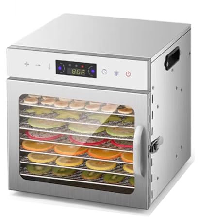 Food Dehydrator Pet Treats Dehydrator Machine Electric Dryer Machine With Overheat Protection for Dog Treats Fruits Meat Vegetables Pet Snacks,8Trays