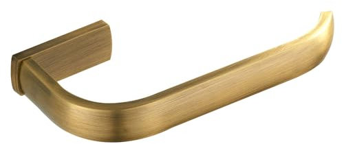 Celbon Antique Brass Toilet Roll Holder Bathroom Toilet Loo Roll Holder Wall Mounted Toilet Paper Holder for Bathroom Kitchen Toilet (Brush Bronze)