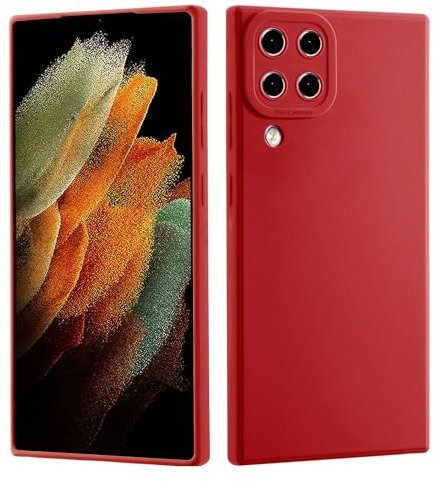 LENGRACE Cover per Huawei NOVA 6 SE/NOVA 7i/P40 LITE 4G Morbida Silicone Custodia,Full Body Protettiva Case per Huawei NOVA 6 SE/NOVA 7i/P40 LITE 4G Antiurto TPU Custodia-Rosso