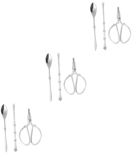 PRETYZOOM 3 Ensembles D'Outils pour Manger du Crabe Fourchettes À Crabe Décortiqueurs De Homard Gadget pour Manger du Crabe Craquelins De Fruits De Mer Kit pour Manger du Crabe