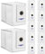 Lot de 12 Sacs à Poussière pour Aspirateur Ecovacs T30 Pro Omni&T30 Omni,Grande Capacité,Sacs d'aspirateur de Rechange pour Ecovacs T30 Pro Omni&T30 Omni
