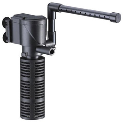 Tauchpumpe für Aquarium mit Filter 3W 300L/H Wasserpumpe Filter Tank für Wasserorganismen Teich Hydrokultur,Das Produkt enthält nur Ersatzfilterbaumwolle