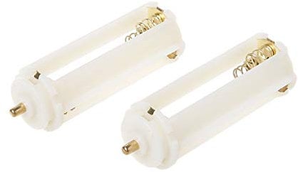 NOPOXA 2 Pcs Battery Holder for Case Box 3 LR03 For Flashlight Torch New