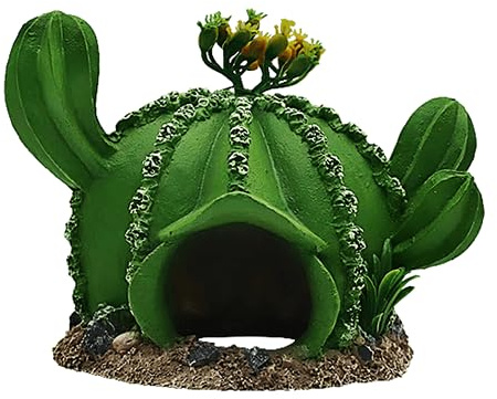Swell Resin Cactus Cave Aquarium Décor