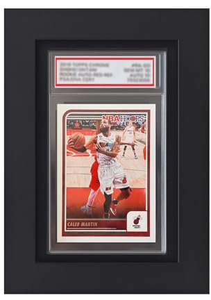 PSA-Karten-Display-Rahmen, Baseball-Sammelkarten-Vitrine, nur passend für PSA-Karten, Sportkarten-Display-Rahmen für Fußball, Basketball, Hockey, Pokemon MTG (für PSA-Karte)