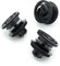 VVO Fasteners- Grapas de Plástica Negras. Para Panel de puerta delantero. Compatibile con Seat Leon, Ibiza, (10 pzas)