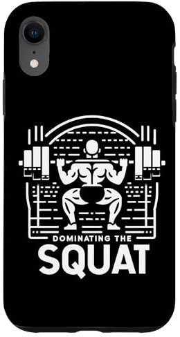 Hülle für iPhone XR Dominating the Squat --