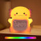 Axolotl Alarm Clock with Night Light for Kids, 7 RGB Color Cute Alarm Clocks for Bedrooms Ok to Wake Clocks, Silicone Animal Tabletop Lamp for Teen Girls Boys