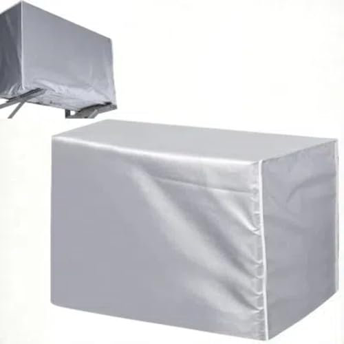 Funda para Aire Acondicionado,Cubierta de Aire Acondicionado Impermeable Anti-Polvo Protector,Resistente al Polvo Agua Carcasa para Aire Acondicionado,Cubierta de Protección del Aire Acondicionado