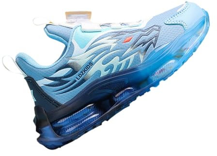 Unisex-Kinder Turnschuhe Kleinkind Minimalistische Traillaufschuhe Schuhe mit Rollen rutschfest Luftpolster Turnschuhe Helle Sohle Basketballschuhe Walkingschuhe for Frühling Sommer und Herbst