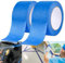 HISUMER Malerkrepp 5cm x 50 m 2 Rollen Kreppband für Malerarbeiten Profi Abdeckband Malertape Klebeband Washi Tape Papiertape Selbstklebend Renovieren,Lackieren