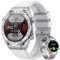Smartwatch Uomo con Effettuao Risposta Chiamate: 1.43 HD Orologio Digitale Bluetooth con 120+ modalità Sport Fitness Tracker con Whatsapp SpO2 Sonno IP67 Impermeabile Smart Watch per Android iOS