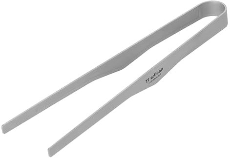 Tiartisan Titanium Ultralight Grill BBQ Tongs Multipurpose Tweezer for Kitchen Food Tongs Buffet Salad Steak Clip Grill Tong