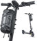 Faireach 3L E Scooter Tasche, Schnellverschluss Roller Tasche mit Mehrfarbige Elastische Kordel, Wasserdicht Große Kapazität Lenkertasche Escooter für Segway, Ninebot, Xiaomi, Mijia