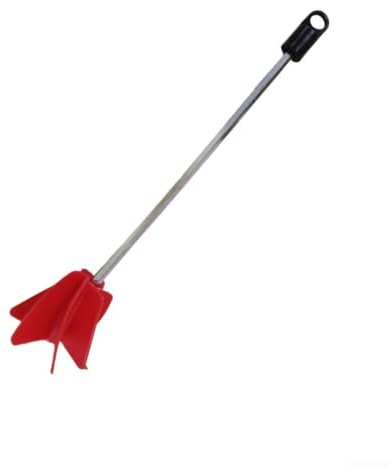 Farbmischer-Bit, 300 mm Länge, für elektrische Bohrmaschinen mit 1/4-Zoll-Schaft, geeignet zum Mischen von Epoxidharz, Latexfarbe und anderen viskosen Flüssigkeiten