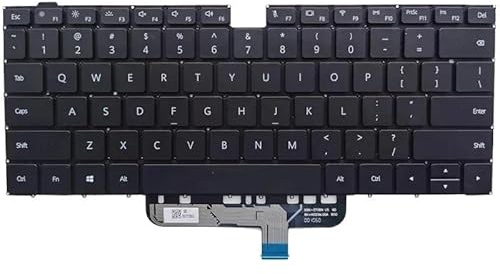 YLGOZFM Tastatur mit Hintergrundbeleuchtung für Huawei für MateBook D 14 NBL WAQ9RP WAQ9R NBL-WAQ9L NBB WAH9 WAP9R WAE9P WAH9P US