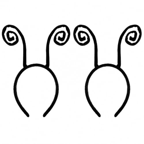 Pluc Butterfly Antenna Headband, 2PCS Bug Feelers for Fancy Dress Parties
