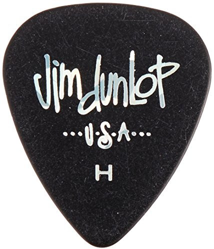 Jim Dunlop Celluloid Classic, Player's Pack of 12, black, heavy, 24483036112