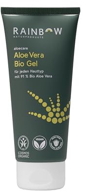 Aloecare Aloe Vera Bio Gel (UNSER BESTSELLER) 100ml kühlendes Gel, Ölfrei, Schutzgel, Regeneration, Vegan, After Sun + After Shave Gel