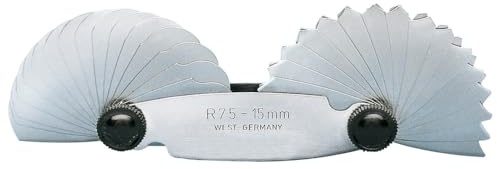 Forum Radienschablone 16 Blatt 7,5-15 mm, 4317784856935