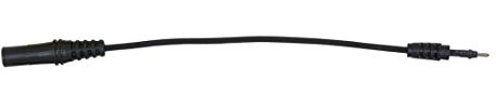 KS Tools 150.0974 4,0 mm Eingangsbuchse auf 1,5 mm Prüfadapterstecker rund (schwarz)