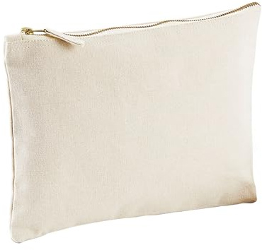 Westford Mill Canvas Accessory Case, L (20 x 28 cm), Natural