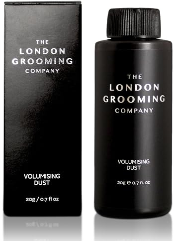 The London Grooming Company Hair Powder Men | Volumising Matte Hair Texture Powder | Medium All-Day Hold | Hair Dust - Hair Styling Powder - Mens Hair Styling | 20g (0.7 Oz)