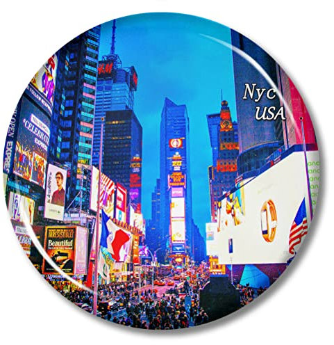 USA NYC Magnet Kühlschrankaufkleber 2,28 Zoll