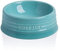 Sweejar Gradient Dog Bowl, Ceramic Dog Food Dish for Puppy and Kitten, Porcelain Pet Bowl for Food and Water 8 oz (Gradient Blue)