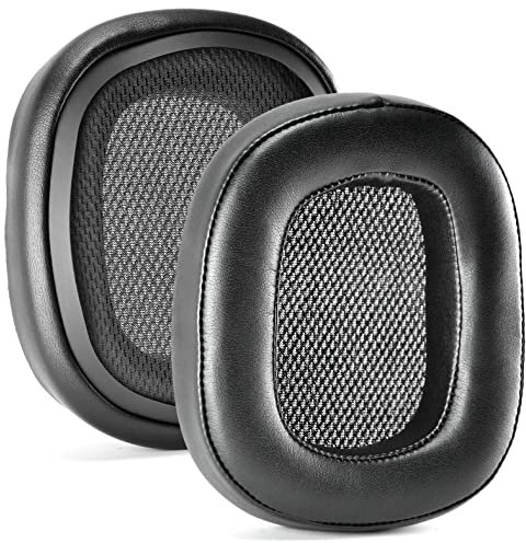 XBERSTAR Ersatz-Ohrpolster für Logitech G633 G933 G533 G433 G733 Kopfhörer, Leder-Ohrmuscheln Reparaturteile