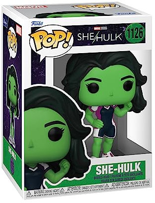 Funko Pop! Vinyl: Marvel: She-Hulk - Vinyl-Sammelfigur - Geschenkidee - Offizielle Handelswaren - Spielzeug Für Kinder und Erwachsene - TV Fans - Modellfigur Für Sammler und Display