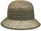 Seeberger Seegras Strohglocke Sommerhut Sonnenhut Strandhut Gartenhut Damenhut Glockenhut (One Size - Oliv)