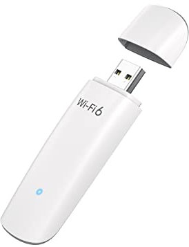 ioGiant AX1800 USB WLAN Stick für PC, WiFi 6 WLAN Stick Dual Band bis zu 1201 Mbit/s 5GHz, 574 Mbit/s 2,4GHz, Schnell USB 3.0 WLAN Adapter PC WLAN Empfänger, MU-MIMO, WPA3, NUR für Windows 10/11