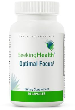 Seeking Health Nahrungsergänzungsmittel Optimal Focus - Multivitaminpräparat mit B-Vitaminen, B12 und L-5MTHF - Hohe Dosis an Vitaminem - für Gedächtnis, Kognitive Funktionen
