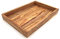 medina mood Plateau « My Home » en bois d'olivier - Plateau de service rectangulaire 32 x 22 x 4 cm - Plateau décoratif en bois de qualité supérieure