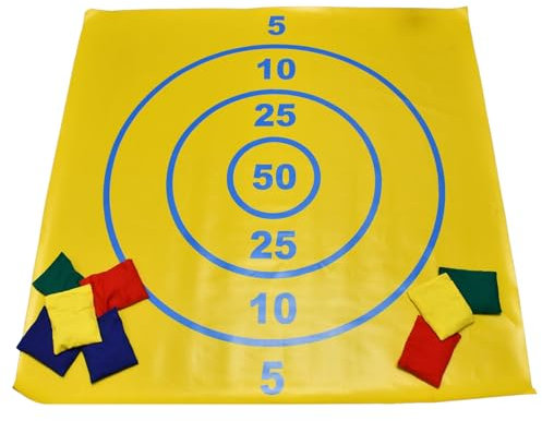 Pre-Sport Target Bean Bag Mat Training Accessories, Adults Unisex, Multicoloured (Multicoloured), One Size